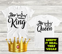 Image 4 of KEEPN IT REAL TEES COUPLE TSHIRTS