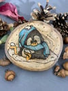 Whimsy Lounging Penguin-no1