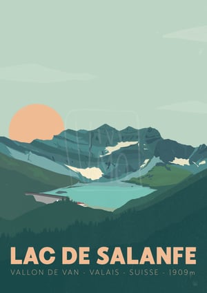 Lac de Salanfe