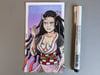 Nezuko - Dessin Original - Fanart - Signé