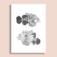 Image 3 of 2 Fish #1 Giclee print