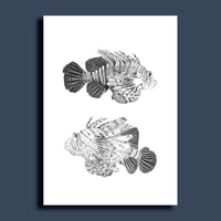 Image 5 of 2 Fish #1 Giclee print