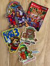GAMEROOM CLASSICS STICKER PACK