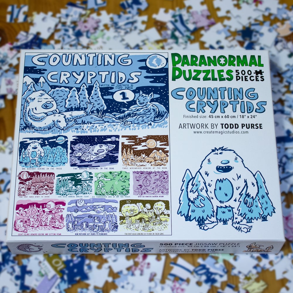 The Full Bundle (Counting Cryptids, Ultra-Terrestrials & Owlman)