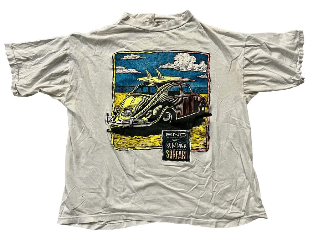 SURFARI VINTAGE TEE 🏄‍♀️ XL