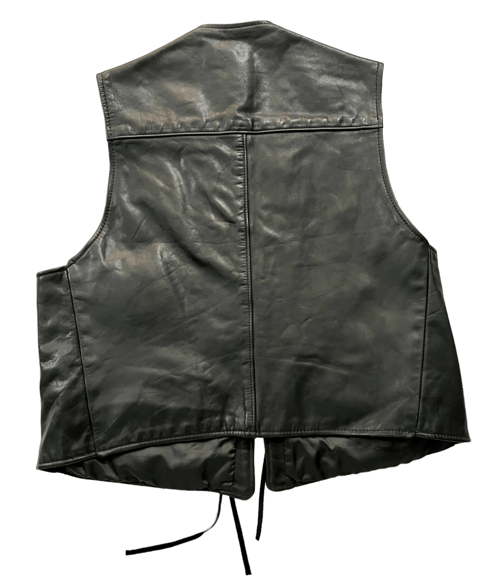 SCHOTT NYC 🪨 LEATHER VEST XL