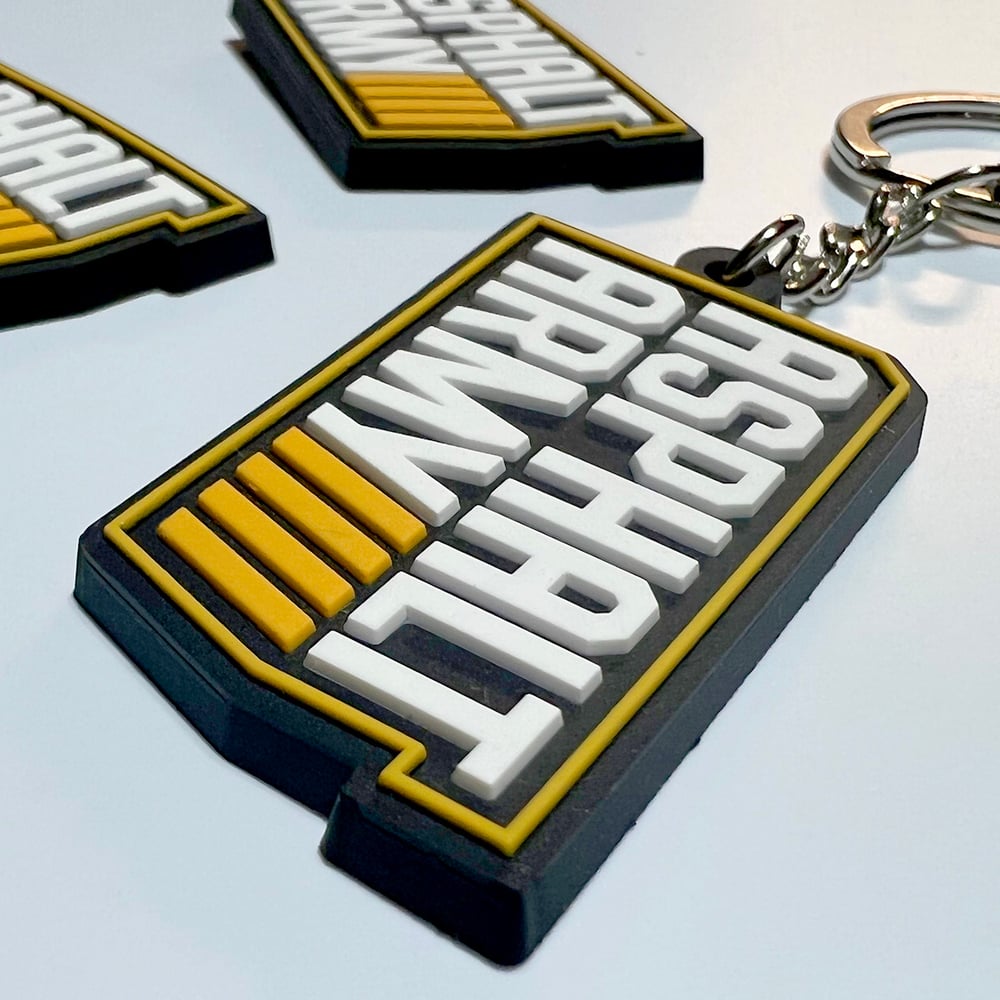 Image of Rubber Keychain