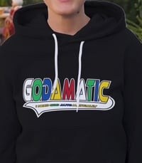 Image 2 of Multi Color Godamatic Hoodie