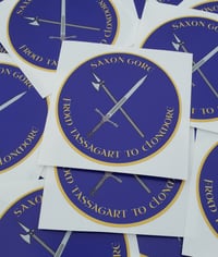 Saxon Gore Stickers
