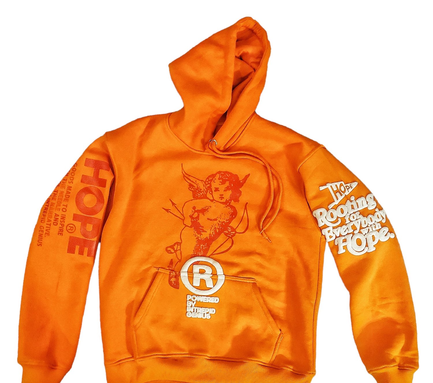 Blood online orange hoodie