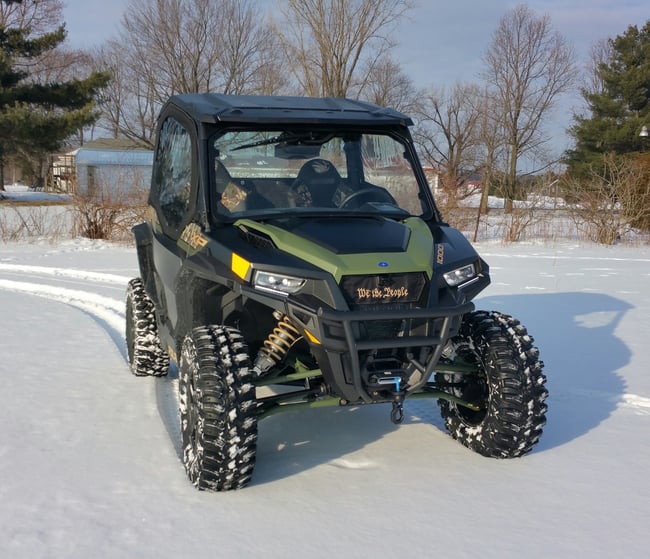 The Original Cold Front Grill Cover for Polaris General Anvil USA