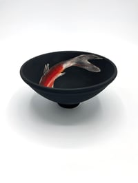 Image 2 of Red back koi, 15.2 cm d 7.5 cm h