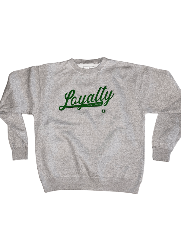 Image of Loyalty Crewneck (grey)