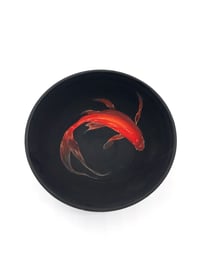 Image 1 of Long fin red Koi 14.5 cm d 7cm h