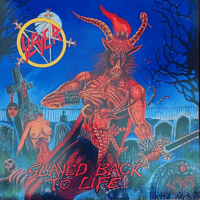 Image 1 of SLAYER - SLAYED BACK TO LIFE  BLUE VINYL (12"DOUBLE LP )