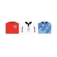 Image 2 of Retro England shirt print