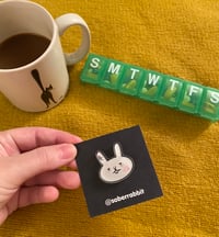 Image 2 of I Survived 2022 Rabbit Pin