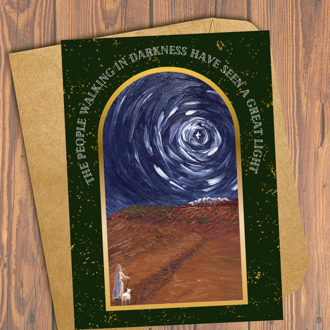 A Great Light Christmas Card (10 or 20ct.)