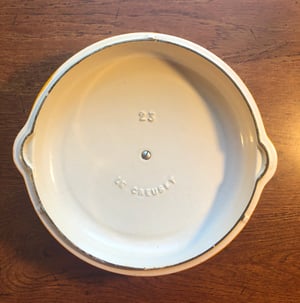 Image of Le Creuset #23 Enamelware lid only