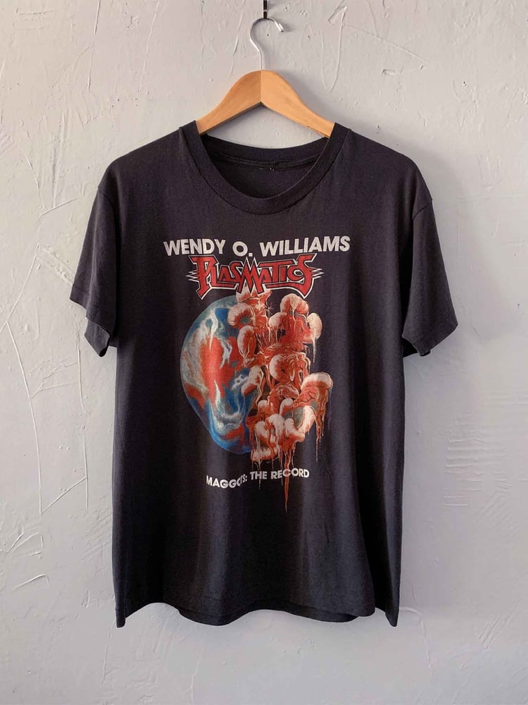 Image of Vintage Plasmatics Wendy O. Williams 1987 Tour Band Tee - M/L