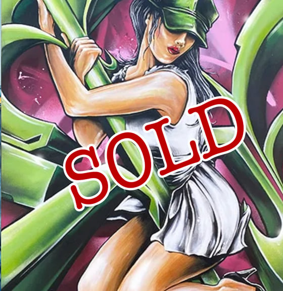 Image of "Green Apple"  SOLD