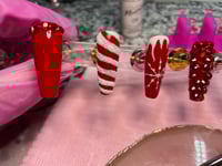 Image 3 of Red Christmas holiday candy cane 