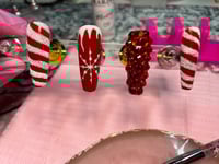 Image 5 of Red Christmas holiday candy cane 