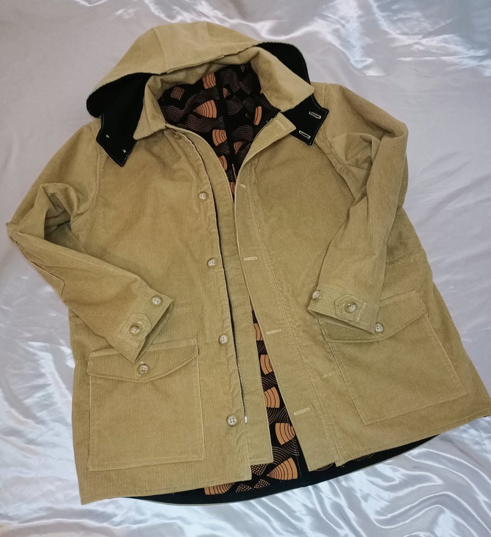 CORDUROY UNISEX COAT 