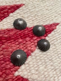 Image 4 of 1890s NAVAJO SILVER CONCHO BUTTONS SET