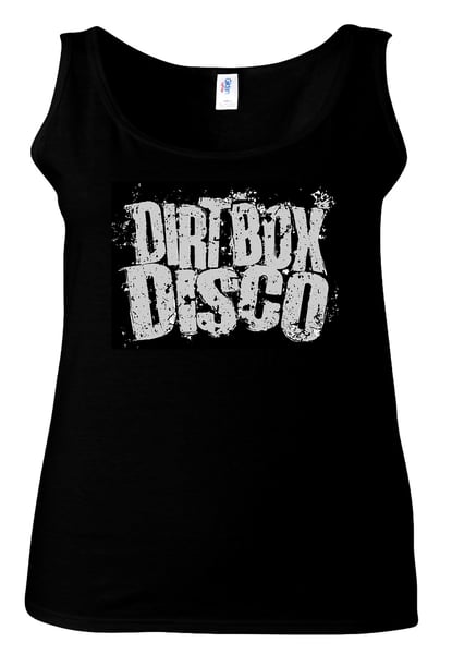 Image of Dirt Box Disco - 'SILVER LOGO' - Ladies Vest (M)