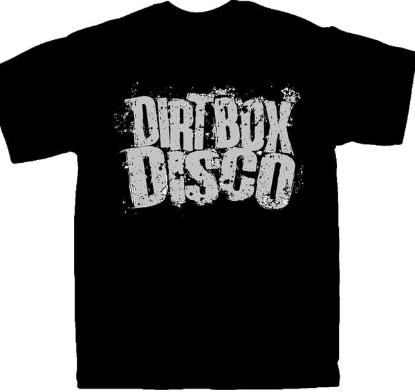 Image of Dirt Box Disco - 'SILVER LOGO' - T-Shirt (S,L,XL,3XL,4XL)