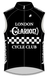 Image 1 of Performance+ Wind Vest / Gilet - London Clarion CC Black Edition