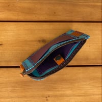 Image 4 of Cartera-tarjetero azul y morada