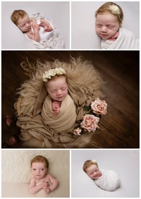 Newborn & Baby Mini Session including 5 digital images
