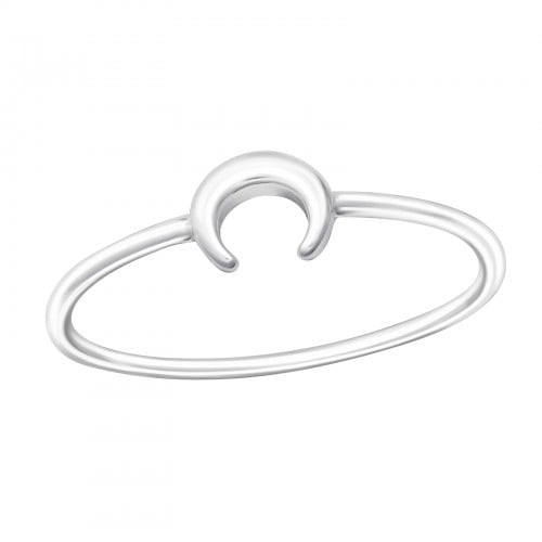 Image of Mini Moon Ring (Sterling Silver)