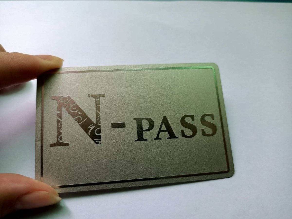 Official Stainless Steel Metal N Word Pass | The NPass Store