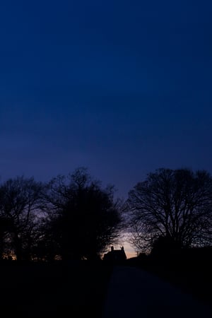 Evening Lane - A3 Giclee Print
