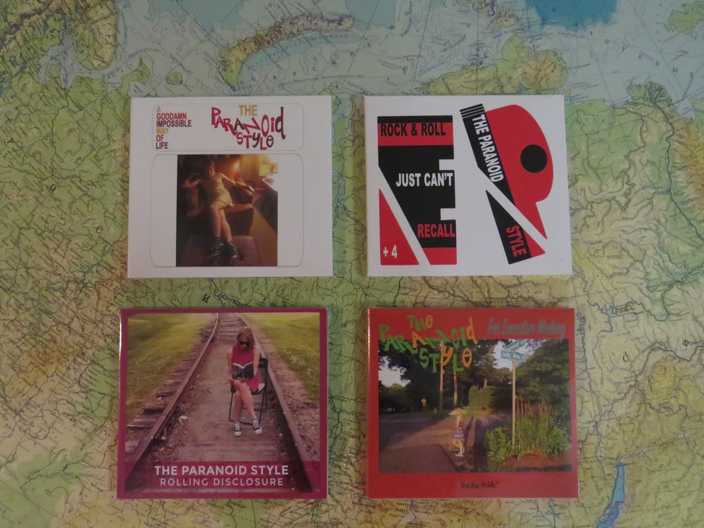 4 CD BUNDLE! 3 LPS AND 1 EXTENDED EP + FREE U.S. SHIPPING!