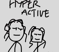 Personalised Hyperactive drawing