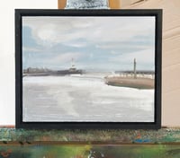 Image 2 of Maryport Harbour Study - Framed Original