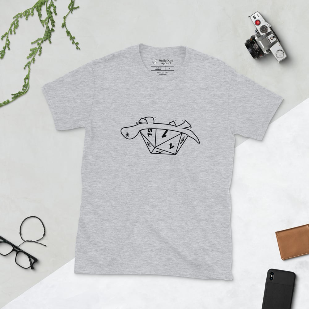 D20 Turtle T-Shirt, Nat 1