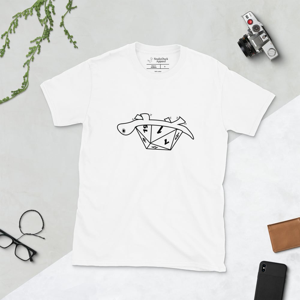 D20 Turtle T-Shirt, Nat 1