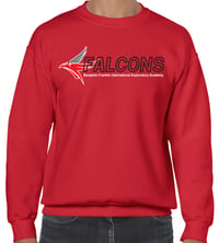 Ben Franklin Falcons Red Sweatshirt fundraiser