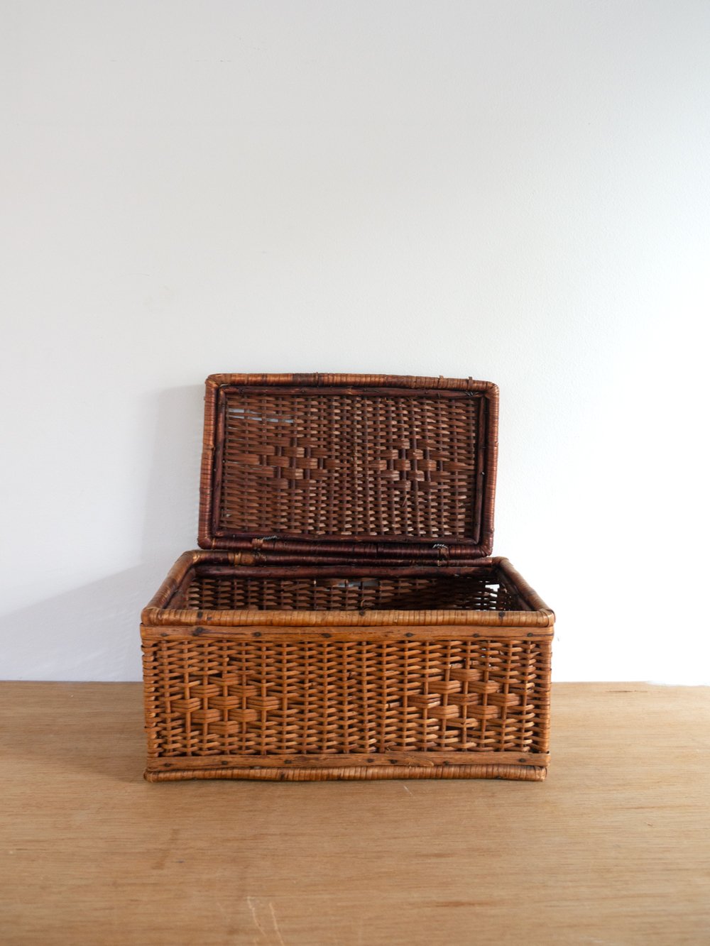 Image of wicker box