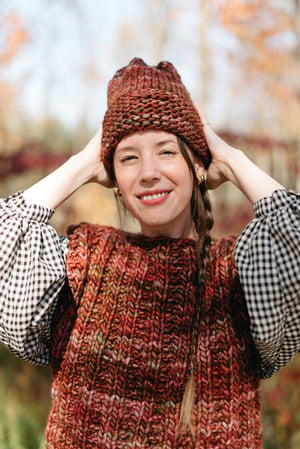 Image of Mono Toque (Limited Merino Wool, shown in Oxido, more colours)