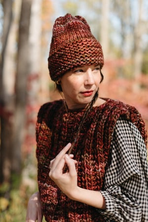 Image of Mono Toque (Limited Merino Wool, shown in Oxido, more colours)