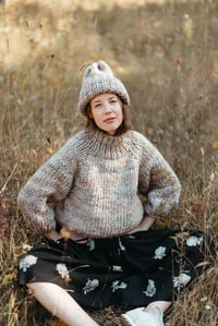 Image 4 of Strathcona Sweater Limited Merino Wool (shown Whole Grain)