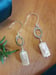 Image of Pearl Rectangle Earrings 4WP