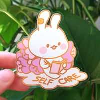 Image 3 of Bunny Clear Stickers