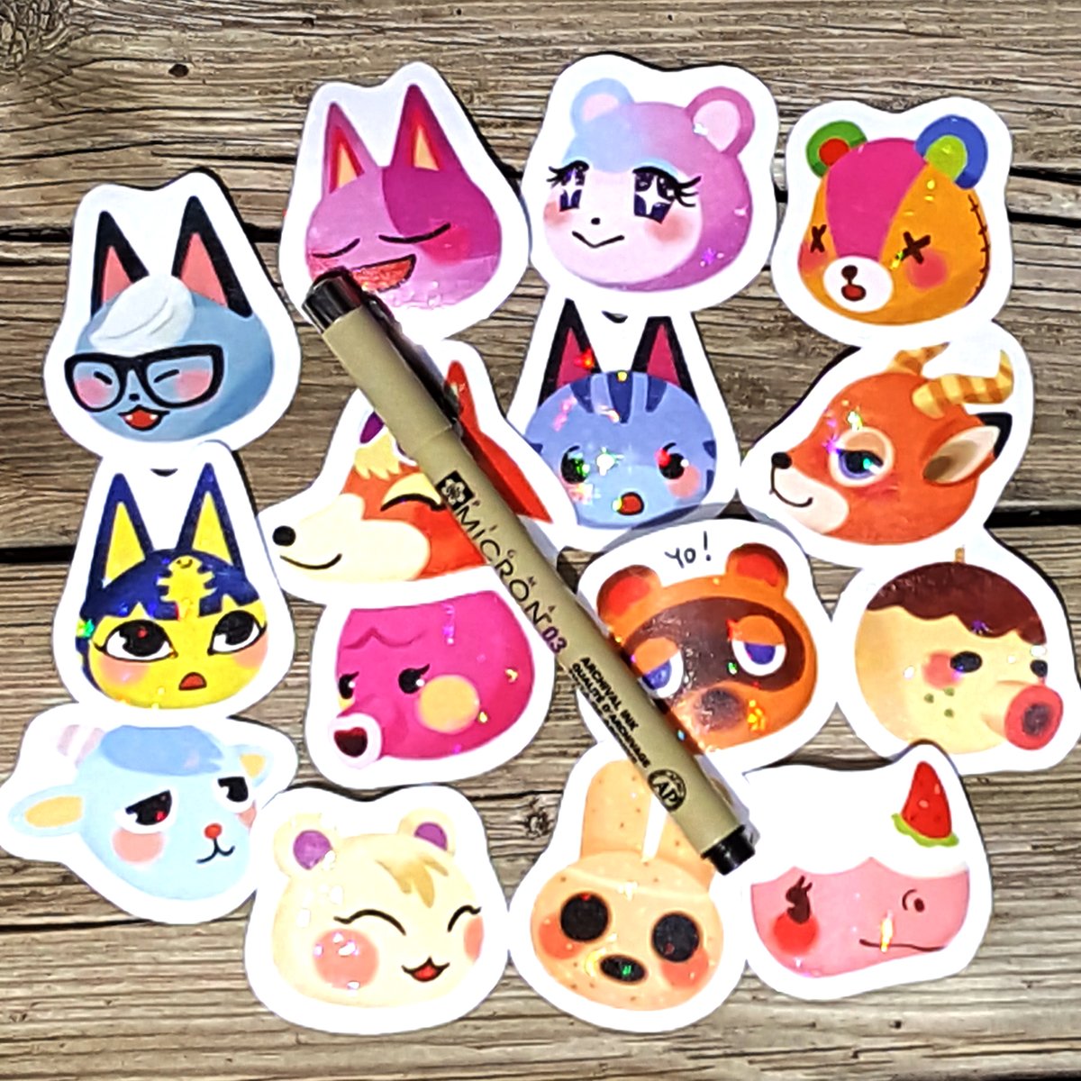 Animal Crossing Stickers